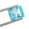 2.37ct Rectangle Neon Blue Green Apatite Africa  (GEM-23919B)