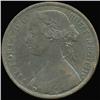 1863 British Victoria Penny AU (COI-7213)