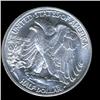 Image 2 : 1942SWalking Liberty Half Graded GEM (COI-6251)