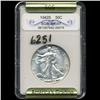 Image 3 : 1942SWalking Liberty Half Graded GEM (COI-6251)