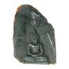 Image 1 : Hand Carved Dark Green Jade Thai Style Buddha (CLB-184)