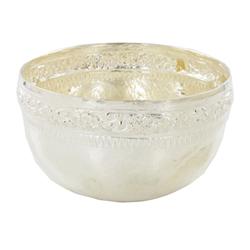 Handtooled Thai 100% Silver Bowl 160 Grams (CLB-657)
