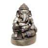 Vintage Ganesh Bronze Nickel Statue  (ANT-615)