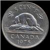Image 2 : 1975 Canada 5c Hi Grade GEM Unc (COI-7941)