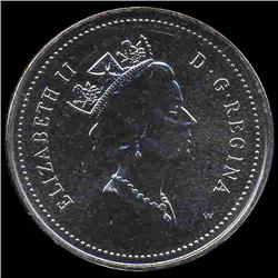 1998W Canada 5c Hi Grade GEM Unc (COI-7985)