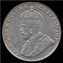 1930 Canada 5c Choice Unc MS64+ Toned (COI-7921)