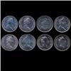 1960s/90s Canada 5c MS64 Unc Set of 8 (COI-7994)