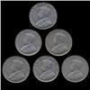 Image 1 : 1934-36 Canada 5c Lot of 6 VF+ (COI-7949)