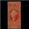 Image 1 : 1860s US Revenue Stamp $1 Life Insurance (STM-1514)