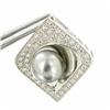 20ctw Pearl & Cz Silver Pendant (JEW-2462)