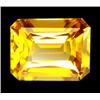 7.43ct Emerald Cut Golden Yellow Citrine (GEM-14462A)
