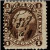1860s US Revenue Stamp 1c Telegraph (STM-1458)