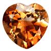 4.04ct Heart Orange Imperial Topaz Appr Est $10k (GEM-27768)