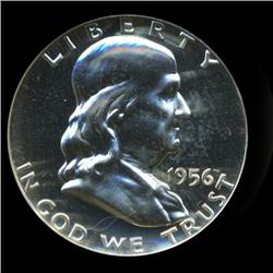 1956 Frank PR Silver Half Graded GEM Light Cameo (COI-6249)