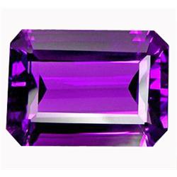 8.40ct  Terrific Octagon Purple Amethyst (GEM-15447)