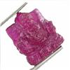 Image 1 : 6.33ct Handcarved Pink Red Ruby Buddha (GEM-27840)