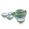 Image 1 : Excellent Crackle Glazed Ceramic Tea Set (CLB-201)