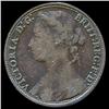 Image 1 : 1879 British Victoria Penny Better Grade (COI-7390)