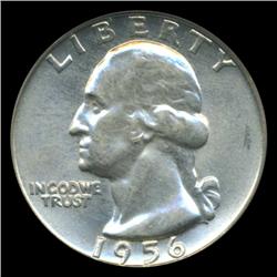 1956D Washington 25c Quarter Graded PCGS MS65 (COI-5339)