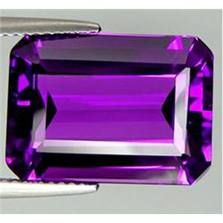 11.95ct Imperial Octagon Purple Amethyst (GEM-16449)
