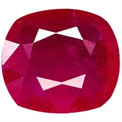 1.58ct Antique Cut Top AAA Pink Red Ruby Mogok (GEM-14484)
