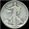 Image 1 : 1918S Walking Liberty 50c Better Circulated (COI-5966)