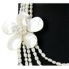 Image 2 : 5 Strand Chinese Baroque Pearl Necklace  (JEW-2201)
