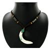 Image 1 : Tibet Shell Horn Nickel Necklace (ANT-1096)