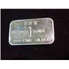 Image 2 : 1449. Tri-State Refining & Investment Co. One Ounce .999 fine Silver Ingot.