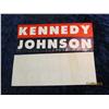 Image 2 : 445. (2) Kennedy Johnson Democratic National Committee Banners.