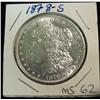 Image 1 : 848. 1878S Morgan Dollar. BU.