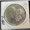 Image 1 : 853. 1891O Morgan Dollar. VF Cleaned.