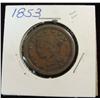 Image 1 : 943. 1853 US Large Cent. F.