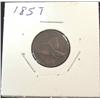 Image 1 : 951. 1857 Flying Eagle Cent. VG Pourus.