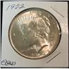 Image 1 : 1050. 1922P Peace Dollar. Unc.