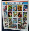 Image 1 : 1222. Mint Sheet of 20- .41c Super Heroes Stamps.