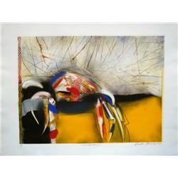 Victor Gomez, Abstractions, Signed Monoprint