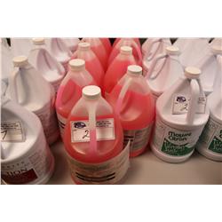 9 JUGS OF PINK LIQUID HAND SOAP
