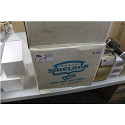 4 BOXES OF TOILET SEAT COVERS