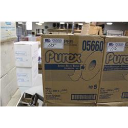 BOX OF 2 PLY BATHROOM TISSUE