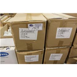 5 BOXES OF 35 X 50 BLACK GARBAGE BAGS