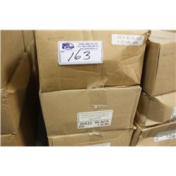 20 BOXES OF 20 X 22 BLACK GARBAGE BAGS