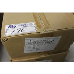 2 BOXES 20 X 24 BLACK GARBAGE BAGS