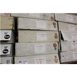 5 BOXES OF ASSORTED FLOOR MACHINE SCRUBBERS