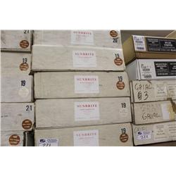 5 BOXES OF ASSORTED FLOOR MACHINE SCRUBBERS