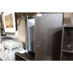 DARK WALNUT WALL MOUNT CONFERENCE CABINET