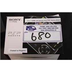 SONY PSP99 2 IN 1 GSM CELL PHONE AND GAME PLAYER