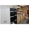 Image 1 : BLACK 2 DOOR STORAGE CABINET