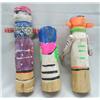 Image 2 : 3 Vintage Taos Picuris Rio Grande Kachinas