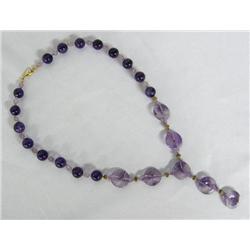 Estate Amethyst Necklace